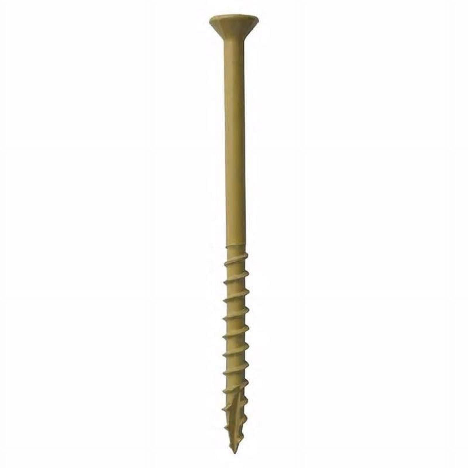 Grip-Rite LP312STTBK Star Flat Head Deck Screws, 3-1/2 Inch, 25 lb