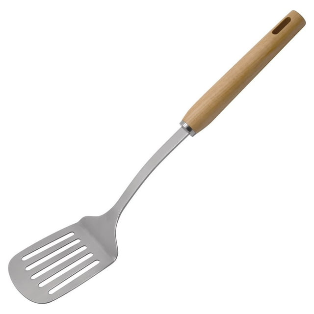 Mainstays Wooden Handled Slotted Turner