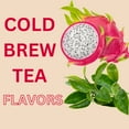 thumbnail image 5 of Cold Brew Iced Tea Dragon Fruit and Green Tea 25 Ct Tea Bags Family Size, Tropical Fruit Flavored Cold Brew Beverage, Refreshing Summer Drink Mix Packets, Pack of 2, 5 of 7
