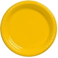thumbnail image 1 of Toque creativo de conversión de color 20 Conde placas de almuerzo de plástico, autobús escolar amarillo Creative Converting Ver descripción, 1 of 2