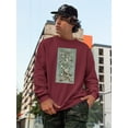 thumbnail image 2 of Chinoiserie Patina I Sweatshirt Men -Naomi McCavitt Designs, Male XX-Large, 2 of 4