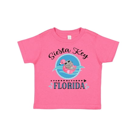 

Inktastic Siesta Key Florida Beach Trip Gift Toddler Boy or Toddler Girl T-Shirt