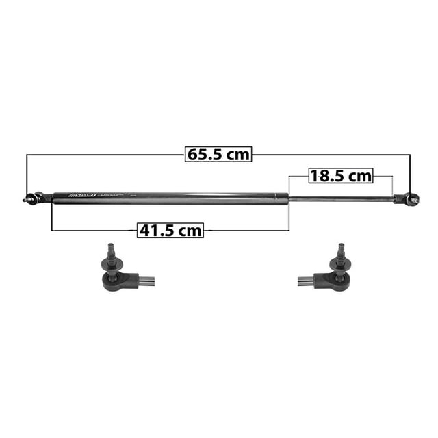 Amortiguador 5a Puerta Voyager 2001 A 2007 Chrysler Izq/Der SPART .