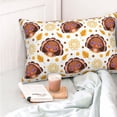 thumbnail image 4 of Fotbe Fall Turkey Funda de Almohada Decorativa Estilo Occidental, Lujo en Algodón, Fundas para Almohadas King, Cojín Estampado para Decoración del Hogar-20"x30", 4 of 6
