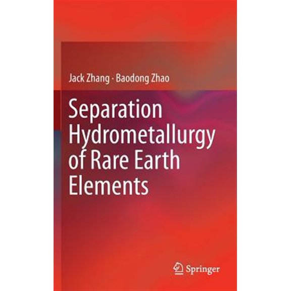 Pre-Owned Separation Hydrometallurgy of Rare Earth Elements, (Hardcover)