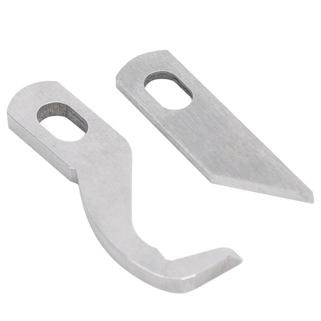 Accesorios para máquinas de coser, 2 cuchillas superiores e inferiores, cuchillas superiores e inferiores, cuchillas para máquinas overlock, rendimiento inigualable