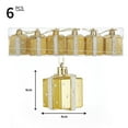 thumbnail image 1 of Bola decorativa navideña para colgar en el árbol | Bola decorativa pintada | Adorno navideño para interiores, ideal para el árbol, la pared o la mesa., 1 of 1