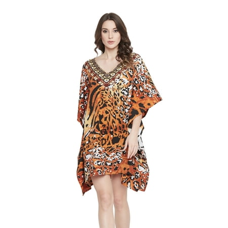plus size short caftans