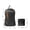 Black, variant on Compact Foldable for Hiking Backpack 18L for Outdoor Travel and Camping Purple