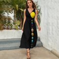 thumbnail image 6 of Solar System Sleeveless Dress luxury women's party dress evening prom clothes for woman, 6 of 7