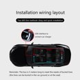 thumbnail image 2 of FlyFlise LED Screen Sign Advertising RGB Foldable Scrolling Message display Board App Soft Flexible Led, 2 of 8