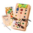 thumbnail image 2 of Tablero de Actividades Montessori Strade Fareast Limited juguete educativo para niños, 2 of 8