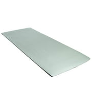 CAP Antimicrobial EVA Foam Exercise Mat, Green Cross Hatch Texture