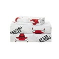 thumbnail image 4 of NBA Officially Licensed Chicago Bulls Microfiber Bed Sheet Set - Queen, 4 of 5