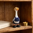 thumbnail image 6 of AuroraX Desk Goose Outfit Set 7" Desk Goose Clothes Set for Summer Holiday Mini Desk Goose Accessories Blue, 6 of 6