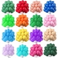 thumbnail image 5 of Globos blancos, 40 piezas, globos blancos de 10 pulgadas, globos mate, 5 of 5