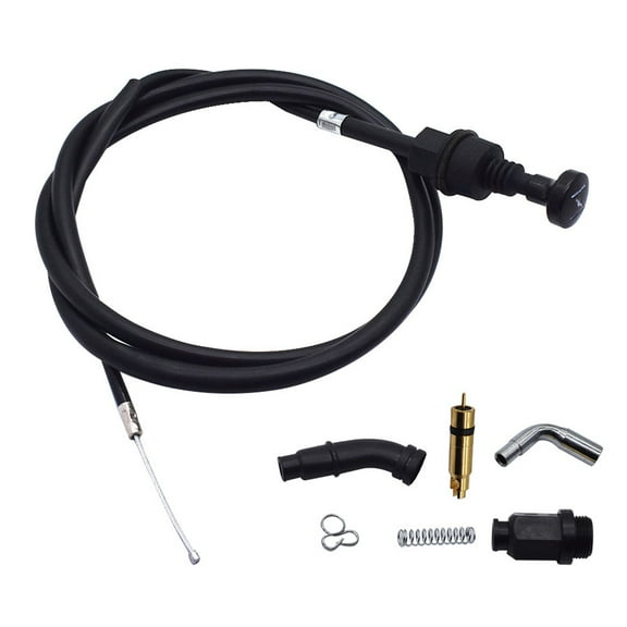 SEBLAFF Carburetor Choke Cable & Valve Plunger Kit Replacement for Honda Rancher 350 TRX350FM TRX350TE TRX350TM TRX350FE 2000-2006 / Foreman 400 TRX400FW 1997-2003