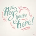 thumbnail image 3 of Penner, Janelle 12x12 Black Modern Framed Museum Art Print Titled - Hey I, 3 of 5