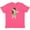 Vintage Hot Pink, variant on Inktastic Brown Haired Hula Girl Youth T-Shirt