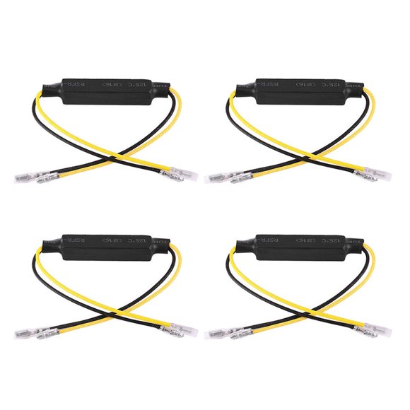 fastboy 4pcs LED Load Resistor For Easy Installation Voltage 12V Made Of Materials Motorcycl Accessories 1PCS