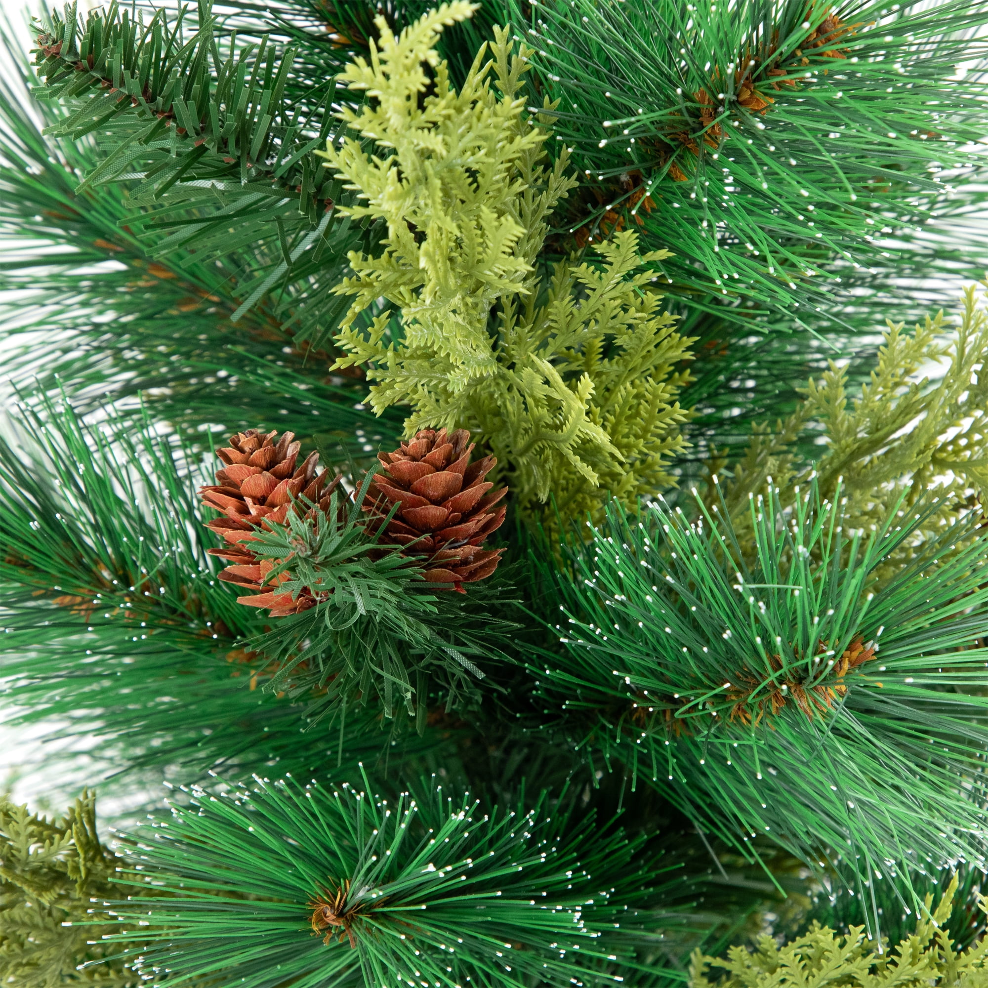 Northlight Spruce Pine Needle and Pinecone Artificial Mini Christmas Tree - 25" - Unlit