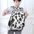 thumbnail image 6 of FORMRS Unisex School Backpack 17" Student Travel Bag with Laptop Compartment, Cow Spots, 6 of 7