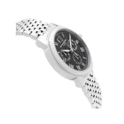 Raymond Weil Tradition 39mm Steel Black Dial Quartz Mens Watch 4476-ST-00200