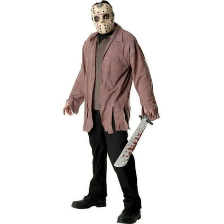 Friday The 13th Jason Voorhees Adult (Best Jason Voorhees Costume)