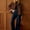 Coffee, variant on Women Oversize Trench Coat Plaid Lining Lapel Button Down Casual Crop Jacket Outwear with Pockets