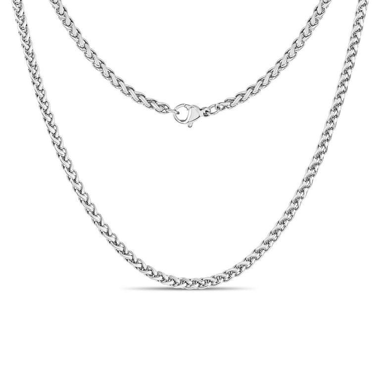 Walmart mens silver cross best sale necklace