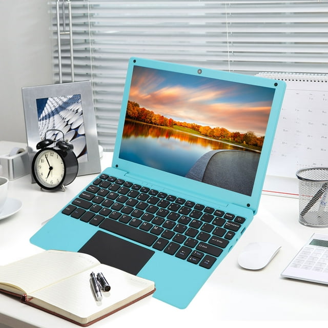 Laptop Computer, 10.1 Inch Small Kids Laptop Computer for 12, with USB, Type C Charging Port, for Entertainment