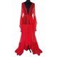 thumbnail image 2 of VISgogo Mujer Encaje Ropa de Dormir, Vestido de Casa, Manga Larga Transparente Malla Lunares Verano Durmiendo Sexo Maxi VISgogo moda, 2 of 5