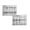 Silver 2 Packs, variant on Functional And Creative Stainless Steel Fridge Magnet: Your Go To Unit Conversion Chart For Daily Household Needs, 11 cm×8.5 cm, Black