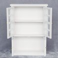 thumbnail image 2 of Vitrina Dollhouse en miniatura a escala 1:12 en color blanco, 2 of 3
