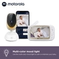 thumbnail image 2 of Motorola Baby Monitor VM85 - Video WiFi para interiores con cámara y luz ambiental - HD 720p, se conecta a la aplicación de la guardería, alcance de 1000 pies, audio bidireccional, panorámica remota,, 2 of 5