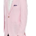 thumbnail image 4 of TailorByrd mens  Linen-Blend Sport Coat, 46R, Pink, 4 of 5