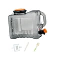 thumbnail image 2 of Portador de almacenamiento de agua de contenedor de agua con tanque de agua del grifo sin dispensador de bebidas de fuga para conducir emergencia de 8l, 2 of 8