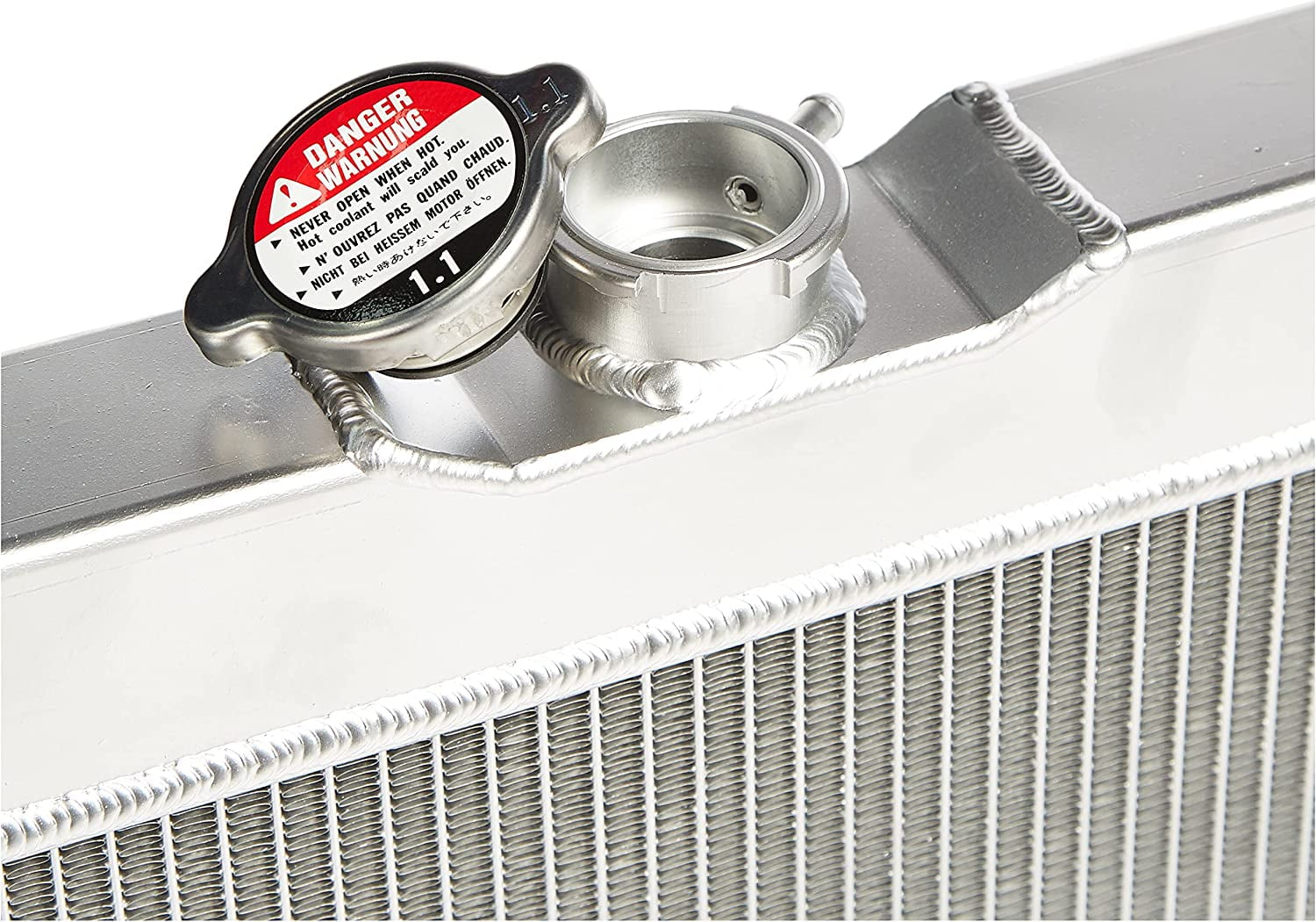 DNA Motoring For 67-70 Ford Mustang/Mercury Cougar V8 3-Row Full Aluminum Core Racing Radiator