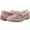 Khaki, variant on GLOBALWIN Women's Moccasins Shoes Winter Indoor Outdoor Faux Fur Lined Slippers Black 8M