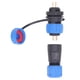 thumbnail image 5 of Conector De Cable Eléctrico, IP68 Impermeable 2 Pines 5 Piezas Ajuste Perfecto Resistente A La Corrosión AC250V 13A Enchufe De Aviación A Prueba De Fugas Para Instrumentos, 5 of 7