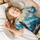 thumbnail image 5 of Fotbe Iceberg Bald Eagle Pijama Estampada de 2 Piezas para Niños – Ropa de Dormir de Manga Corta Cómoda para Niños y Niñas, Camiseta y Shorts de Algodón-4X-Large, 5 of 6