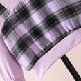 thumbnail image 6 of Rovga Girls Outfits 2-3 Years Toddler Long Sleeve Plaid Print Tops And Pants 2Pcs Fall Winter Outfits Clothes Set Cute Wear, 6 of 8