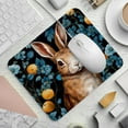 thumbnail image 2 of Rabbit 8.3x9.8 Inch Square Desk Mat with Non-Slip Rubber Bottom for Office and Gaming – Printed Mouse Mat, Desk Mat, Gaming Mouse Pad, 2 of 6