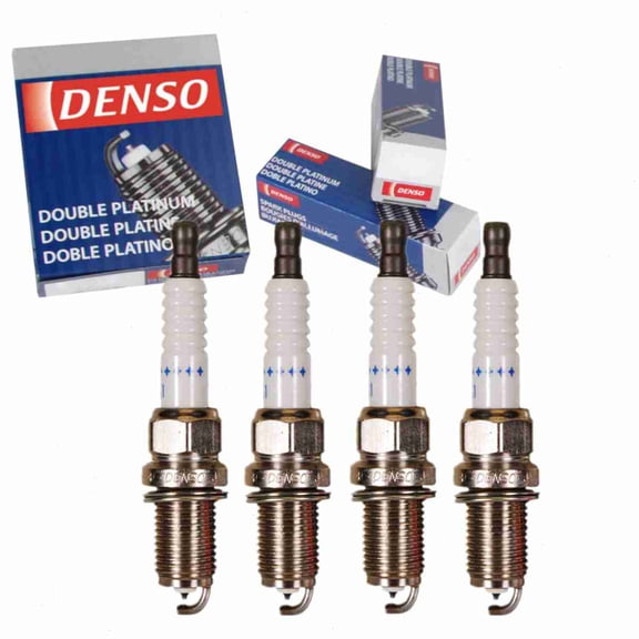 4 pc DENSO 3141 Spark Plugs for 22401-1W616 22401-9E016 999 170 103 90 MS851336 MS851502 PK20PR-P11 Ignition Wire Secondary Fits select: 2009 ,2011 PORSCHE 911