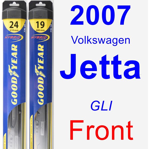 2007 Volkswagen Jetta (GLI) Wiper Blade Set/Kit (Front) (2 Blades
