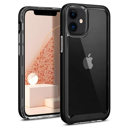iPhone 12 Mini Case, Caseology Skyfall for Apple iPhone 12 Mini - Matte Black