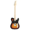 thumbnail image 5 of 6 String Electric Guitar, GTL Right-Handed Wood Guitar, 2 Single Coil Pickups, Portable with Carry Bag, Shoulder Strap, Plectrum and Tools (Sunset Color), 5 of 8