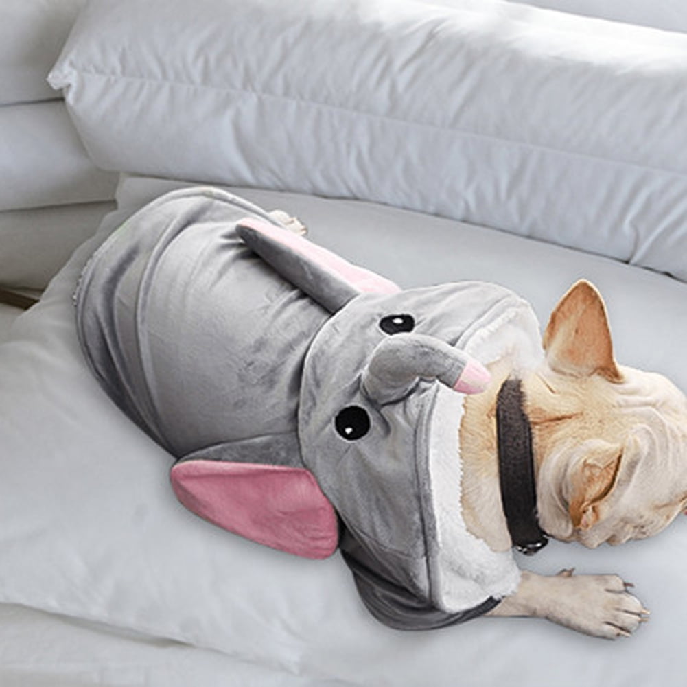 Kepooman Winter Warm Pet Hoodie for Small Medium Dogs, Funny Puppy Outfits Hoodie, Gray, M Kepooman Winter Warm Pet Hoodie for Small Medium Dogs, Funny Puppy Outfits Hoodie, Gray, M