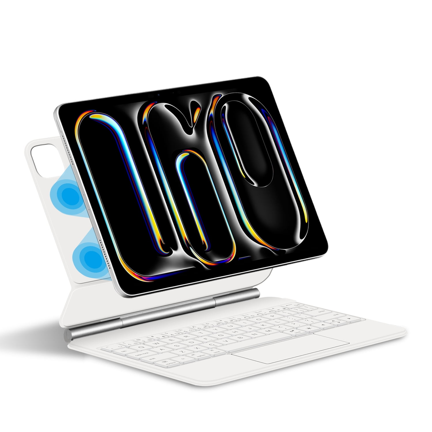 AJIUYU Magic keyboard for iPad Pro 13 Inch M4 2024 Backlight TrackPad Smart Keyboards Cover Pro13 Magnetic Case Folio White - Walmart.com AJIUYU Magic keyboard for iPad Pro 13 Inch M4 2024 Backlight TrackPad Smart Keyboards Cover Pro13 Magnetic Case Folio White - Walmart.com