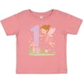 thumbnail image 3 of Inktastic 1st Birthday Fairy with Mushrooms and Flowers Boys or Girls Baby T-Shirt, 3 of 5